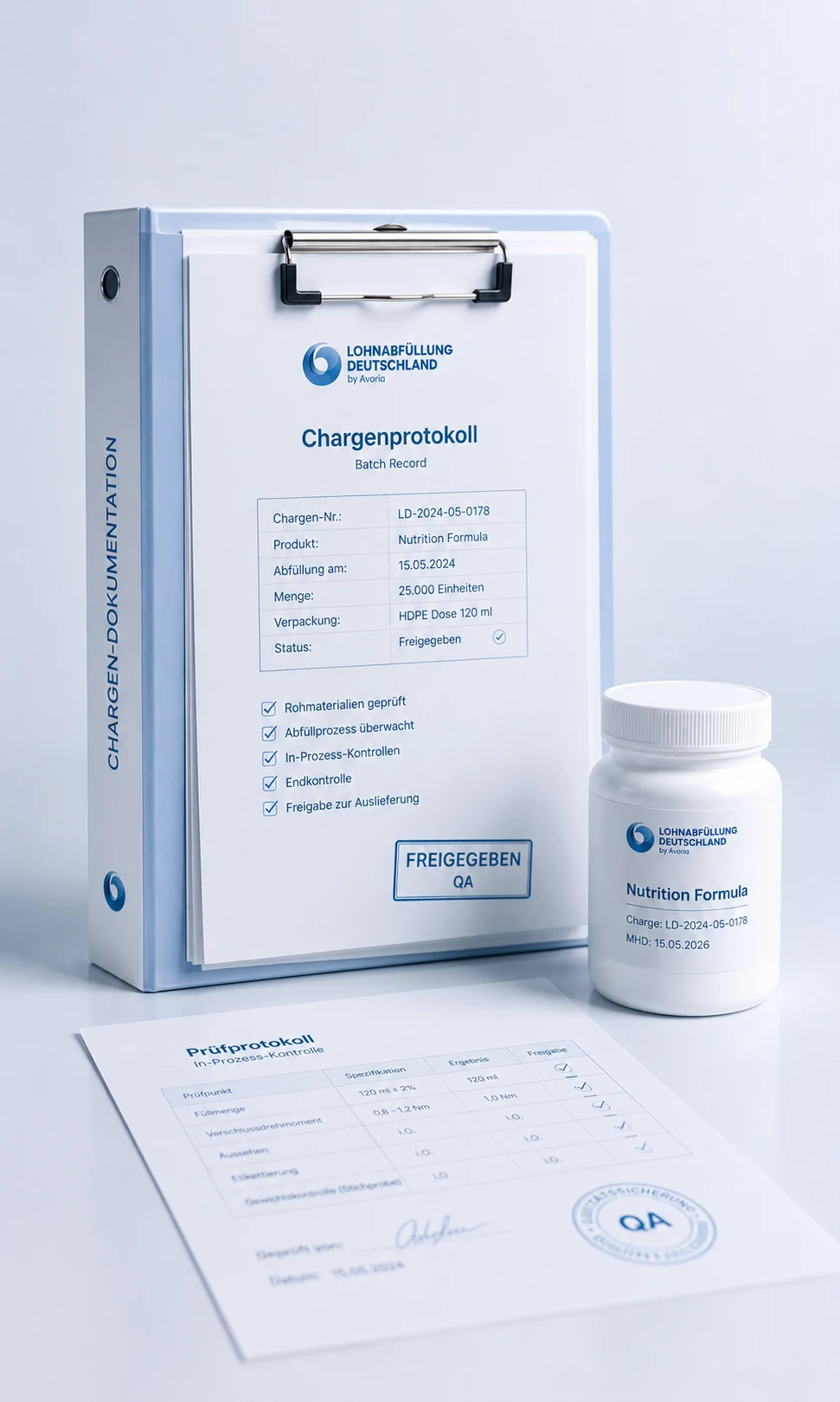 Lückenlose Chargendokumentation